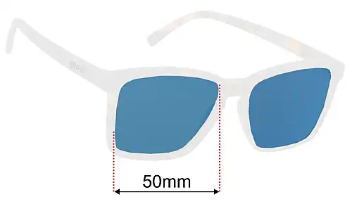 Goodr Middle Seat Advantage  Lentilles de Remplacement 50mm wide 