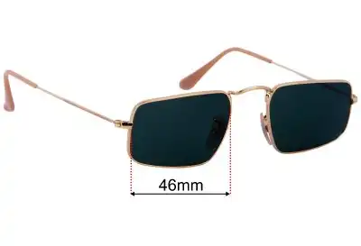 Ray-Ban RB3957 Julie Replacement Lenses 46mm wide 