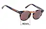 Sunglass Fix Verres de Remplacement pour Annex AC333 - 46mm Wide 