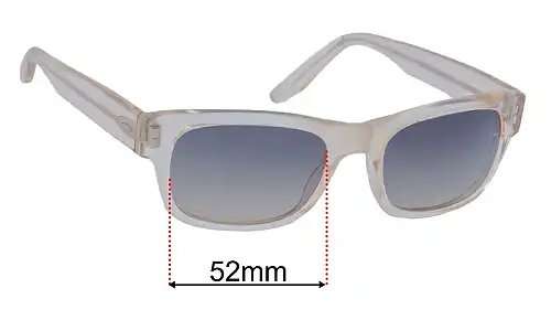 Barton Perreira Preston Replacement Lenses 52mm wide 