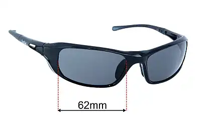 Bolle Shadow Ersatzgläser 62mm wide 
