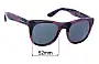 Sunglass Fix Verres de Remplacement pour Burberry B 4195 - 52mm Wide 