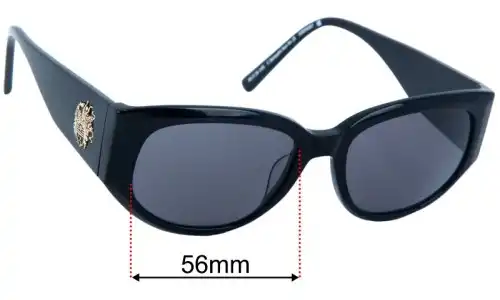 Carla Zampatti Sun Rx 23 Replacement Lenses 56mm wide 
