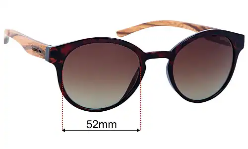 Chilli Beans OCCL 3252 Replacement Lenses 52mm wide 