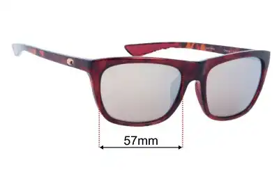 Costa Del Mar Cheeca Replacement Lenses 57mm wide 
