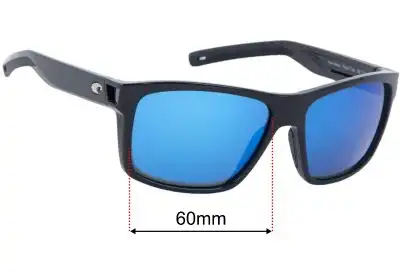 Costa Del Mar Slack Tide Replacement Lenses 60mm wide 