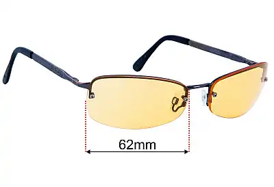 Dirty Dog Spike Lentes de Repuesto 62mm wide 
