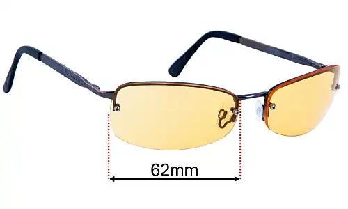 Sunglass Fix Replacement Lenses for Dirty Dog Spike - 62mm Wide Dirty Dog Spike Replacement Lenses 62mm wide