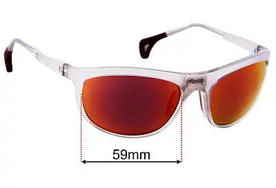 District Vision Takeyoshi Replacement Lenses 59mm wide 