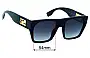 Sunglass Fix Replacement Lenses for Fendi FE 40124I - 54mm Wide 