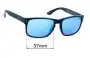 Sunglass Fix Replacement Lenses for Liive Wolf - 57mm Wide 
