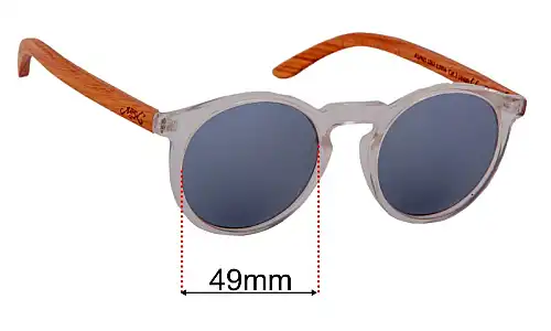 MRV Coral Bay Lentes de Repuesto 49mm wide 