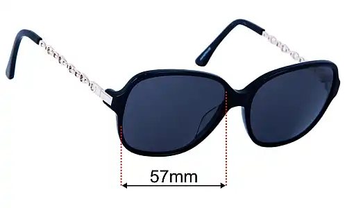 Sunglass Fix Replacement Lenses for Oroton Alpine Classic - 57mm Wide Oroton Alpine Classic Replacement Lenses 57mm wide