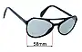 Sunglass Fix Replacement Lenses for Prada SPR22R - 58mm Wide 