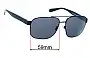 Sunglass Fix Verres de Remplacement pour Polo Polo PH 3130 - 59mm Wide 