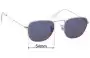Sunglass Fix Replacement Lenses for Ray-Ban RB3857 Frank - 54mm Wide 