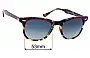 Sunglass Fix Replacement Lenses for Ray-Ban RB2398 Eagleeye - 53mm Wide 