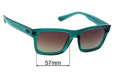 Ray-Ban RB4396 Warren Replacement Lenses 57mm wide 