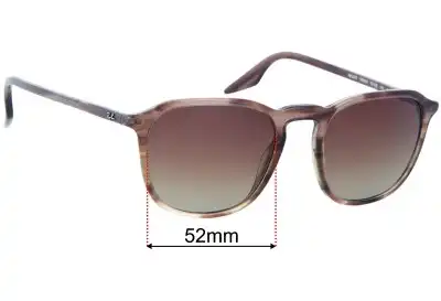 Ray-Ban RB2203 Replacement Lenses 52mm wide 