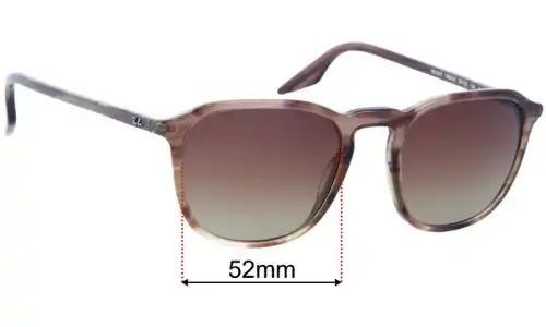 Ray-Ban RB2203 Ersatzlinsen 52mm wide 