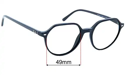 Ray-Ban RB5395 Thalia OpticsReplacement Lenses 51mm wide 