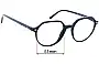 Sunglass Fix Replacement Lenses for Ray-Ban RB5395 Thalia Optics - 51mm Wide 