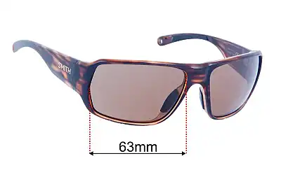 Smith Castaway Replacement Lenses 63mm wide 
