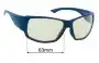 Sunglass Fix Replacement Lenses for Smith Dockside/N - 63mm Wide 