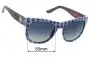 Sunglass Fix Replacement Lenses for Tory Burch TY9026 - 55mm Wide 