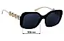 Sunglass Fix Replacement Lenses for Versace MOD 4375 - 53mm Wide 