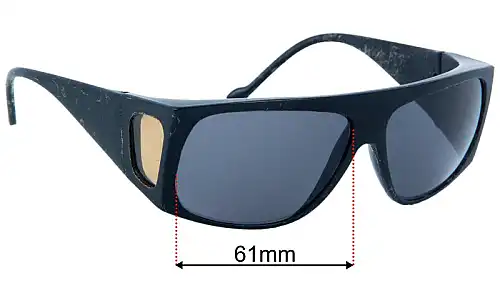 Bolle Fishing 474 Replacement Lenses 61mm wide 