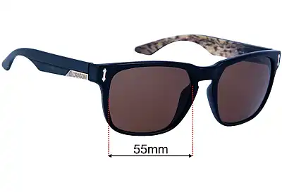 Dragon Monarch DR513S Replacement Lenses 55mm wide 