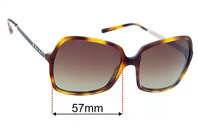 Burberry B 4127 Replacement Lenses 57mm wide 