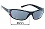 Sunglass Fix Replacement Lenses for Bvlgari 7001 - 66mm Wide 