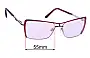Sunglass Fix Replacement Lenses for Cazal MOD 4213 - 55mm Wide 