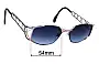 Sunglass Fix Replacement Lenses for Cazal MOD 984 - 54mm Wide 