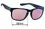 Sunglass Fix Replacement Lenses for Dragon Seafarerx - 56mm Wide 