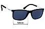 Sunglass Fix Verres de Remplacement pour Emporio Armani EA4058 - 58mm Wide 