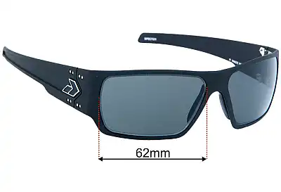 Gatorz Specter Replacement Lenses 62mm wide 