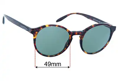 Giorgio Armani AR 7162 Replacement Lenses 49mm wide 