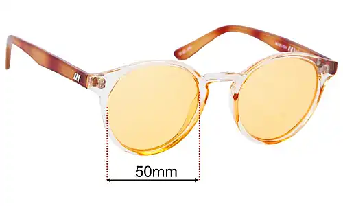 Le Specs Whirlwind Lentes de Repuesto 50mm wide 
