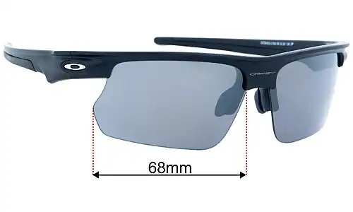 Oakley Bisphaera OO9400 Replacement Lenses 68mm wide 