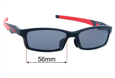 Oakley Crosslink OX8118 Ersatzgläser 56mm wide 