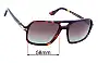 Sunglass Fix Verres de Remplacement pour Persol 3328-S - 58mm Wide 