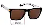 Sunglass Fix Replacement Lenses for Polaroid PLD 2139/S - 56mm Wide 