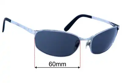 Ray-Ban RB3175 Flight Ersatzgläser 60mm wide 
