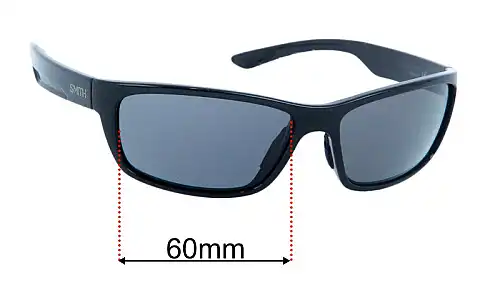 Smith Ridgewell Lentilles de Remplacement 60mm wide 
