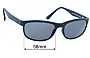 Sunglass Fix Replacement Lenses for Specsavers Sea Bream Sun Rx - 58mm Wide 