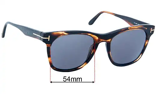 Tom Ford Brooklyn TF833 Ersatzgläser 54mm wide 