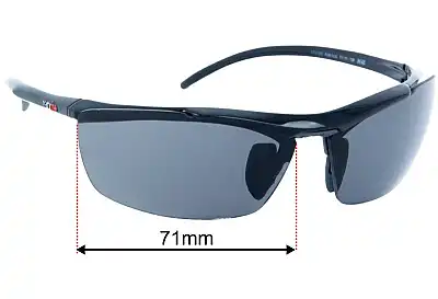 Zerorh+ RH61638 Replacement Lenses 71mm wide 